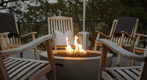 Firepit gathering area